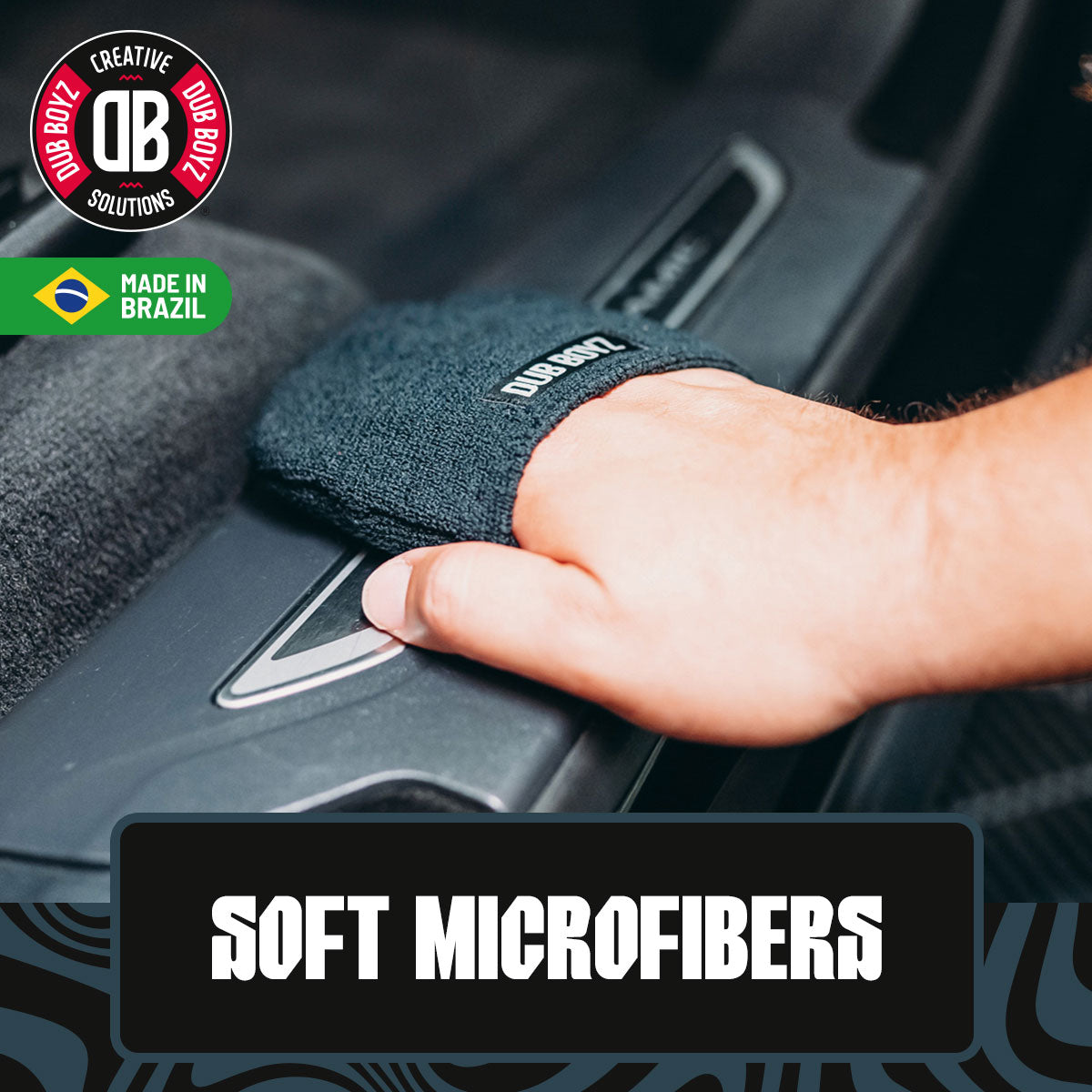 Dub Boyz Dub Jack - Microfiber Applicator Pad - Dubboyzus