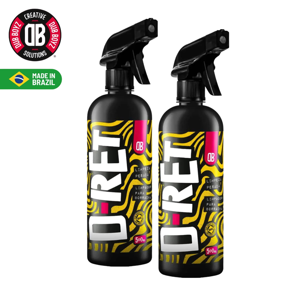 Dub Boyz D-RET Rubber Cleaner – Heavy Duty Tire & Rubber Degreaser
