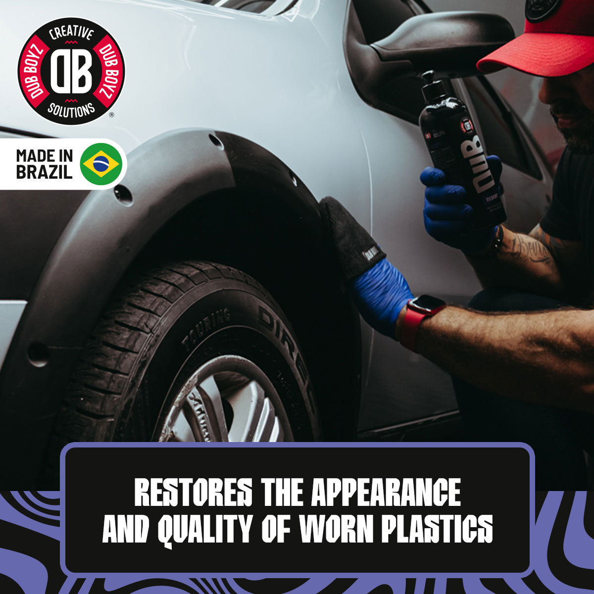 Dub Boyz Interior Plastic Kit 2 - Reboot Protectant and Microfiber Applicator - Dubboyzus