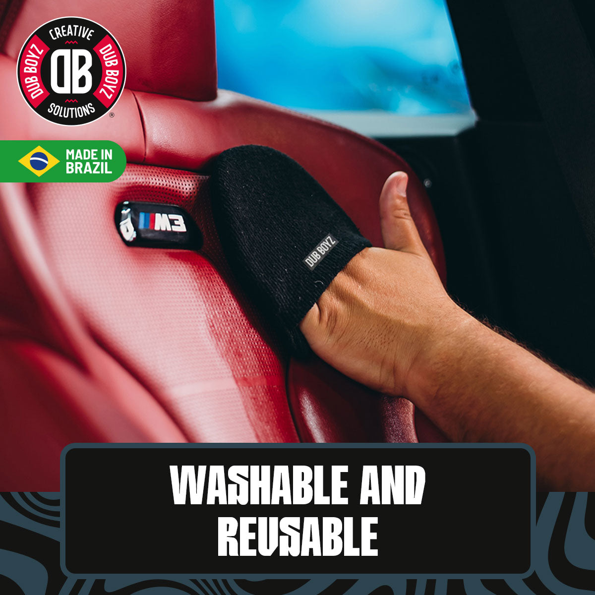Dub Boyz Dub Jack - Microfiber Applicator Pad - Dubboyzus
