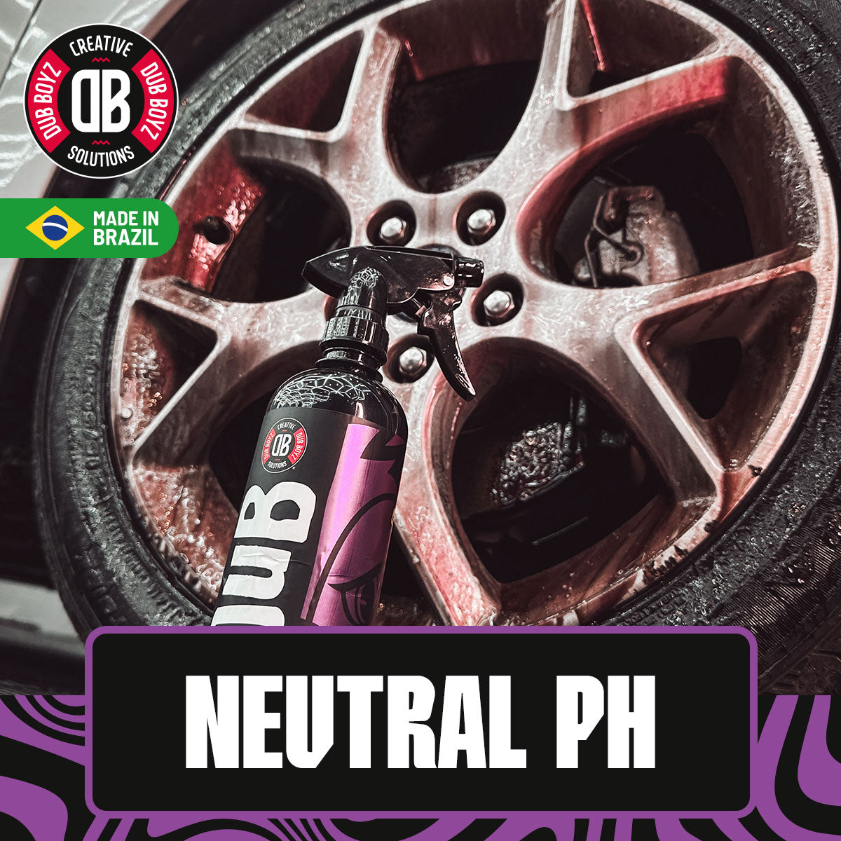 Dub Boyz Iron Skunk Iron Wheel Cleaner - 16 oz - Dubboyzus