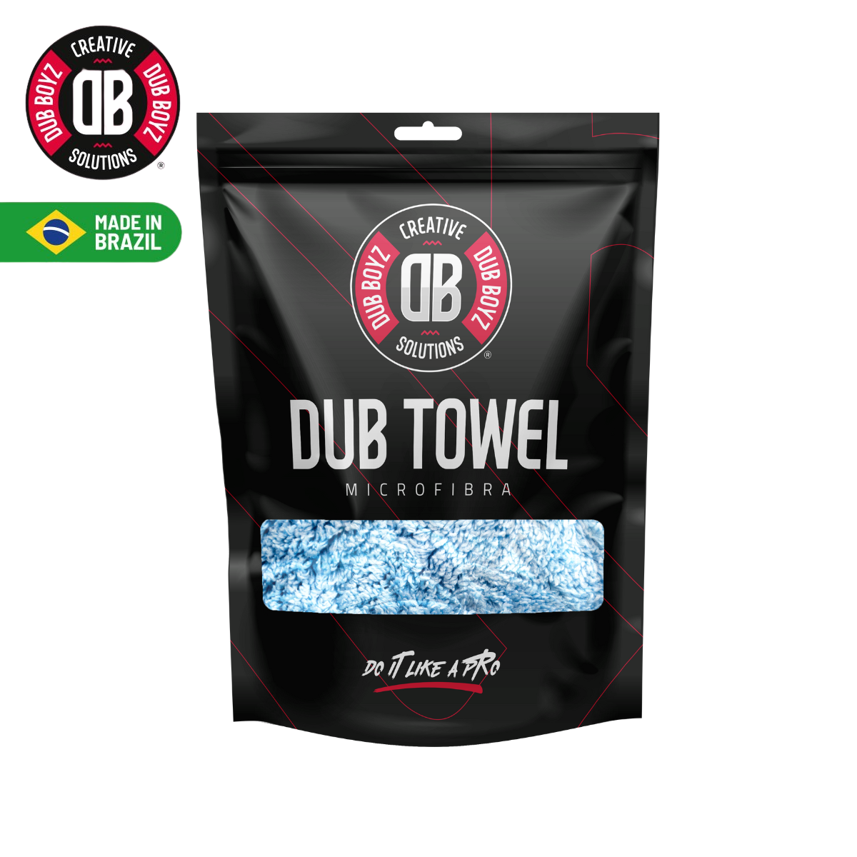 Dub Boyz Ultra-Absorbent Microfiber All-Purpose Towel - 16 x 16 in, 500 GSM - Dubboyzus