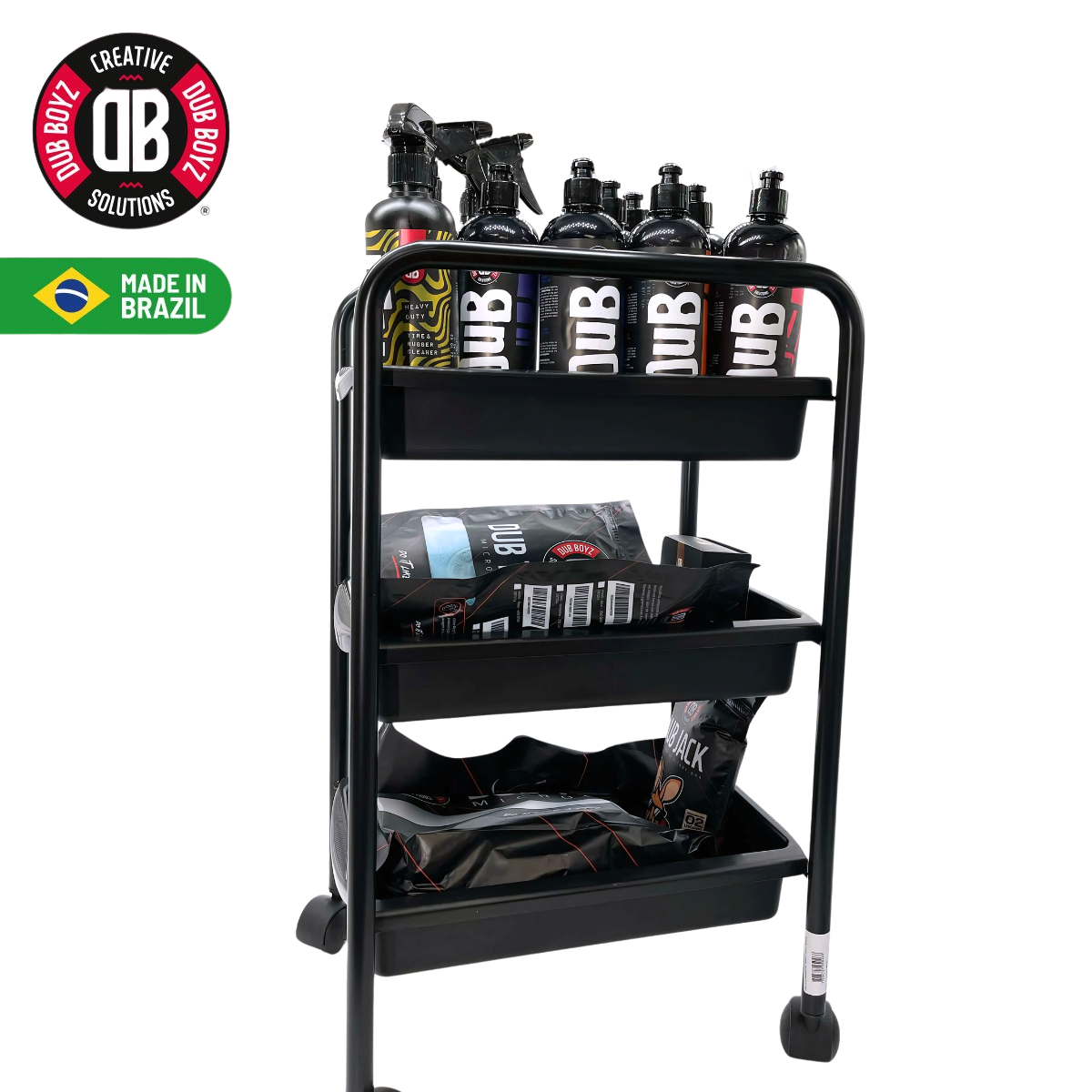Dub Boyz Cart Detailing Bundle – Full Kit + Rolling Cart