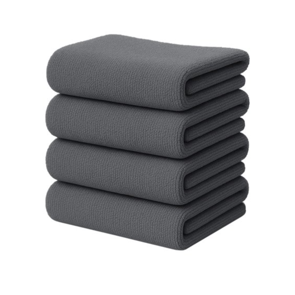 Dub Boyz Ultra-Absorbent Microfiber All-Purpose Towel - 16 x 48 in, 400 GSM Gray