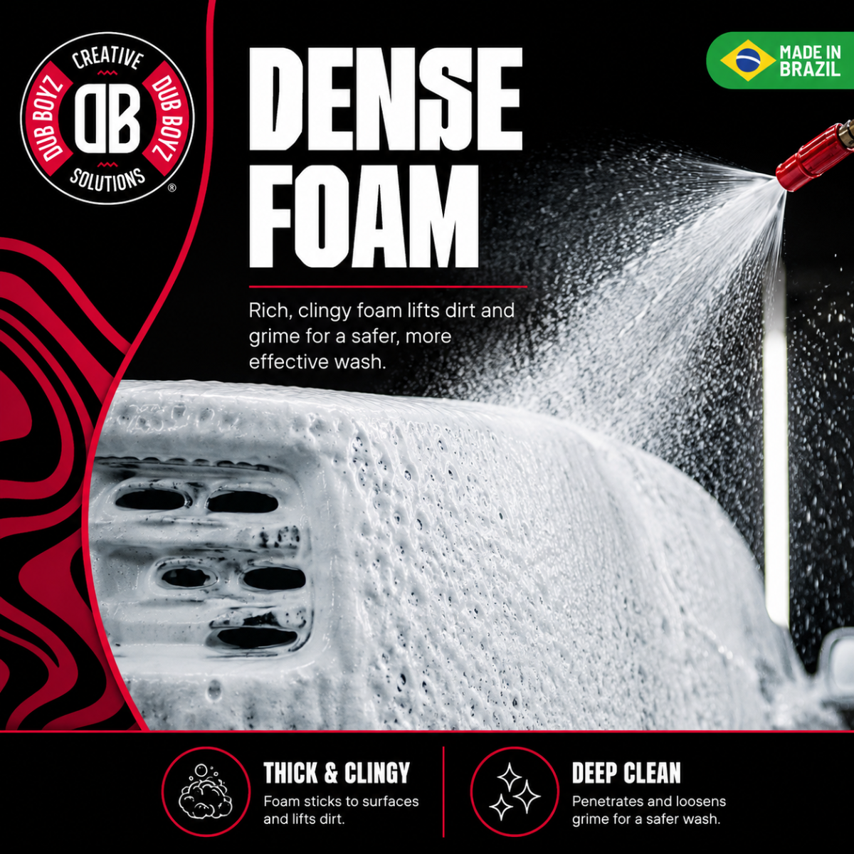 Dub Boyz Snow Many Car Shampoo Concentrate | High-Foaming Wash