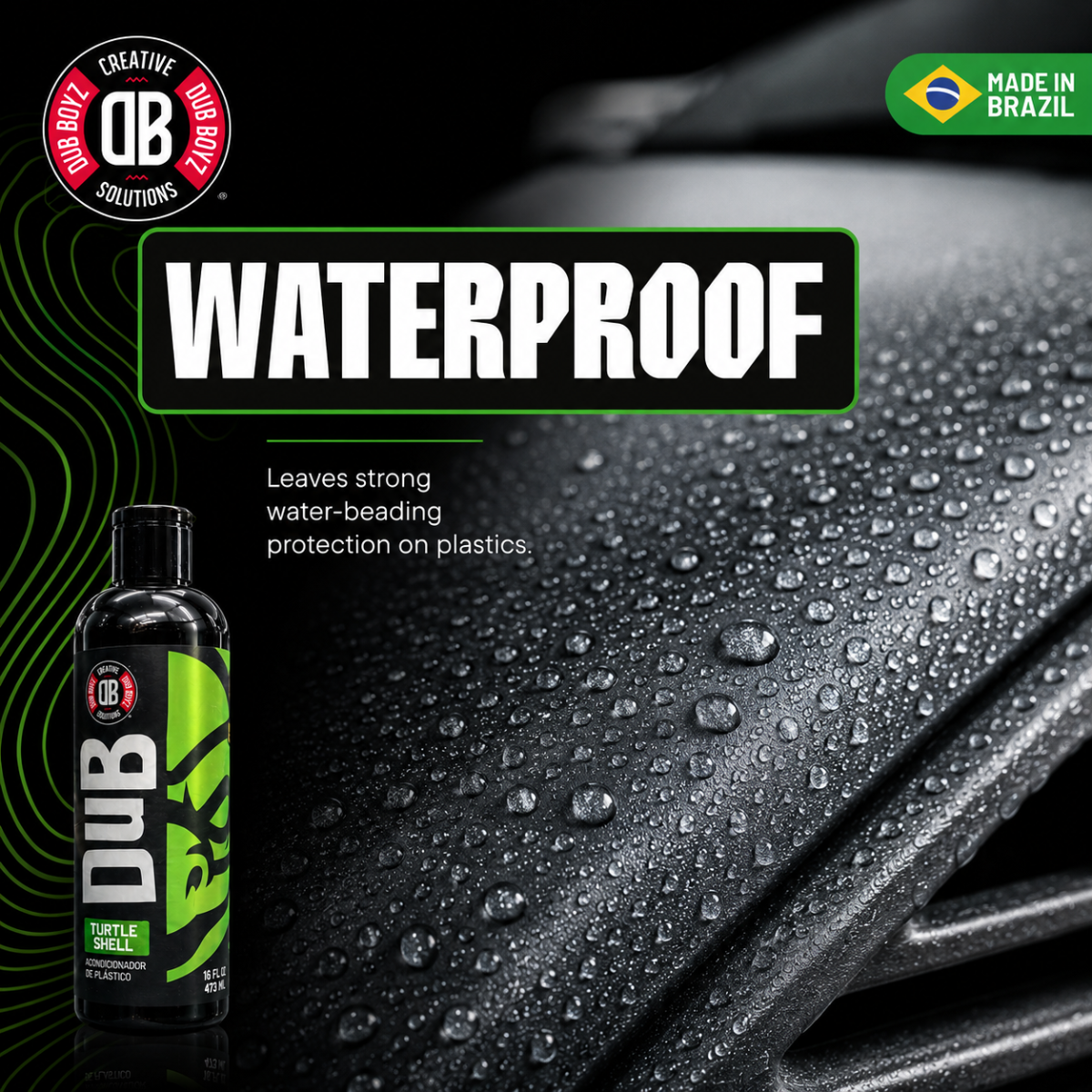 Dub Boyz Turtle Shell Interior Exterior Protectant Dressing – 16 oz