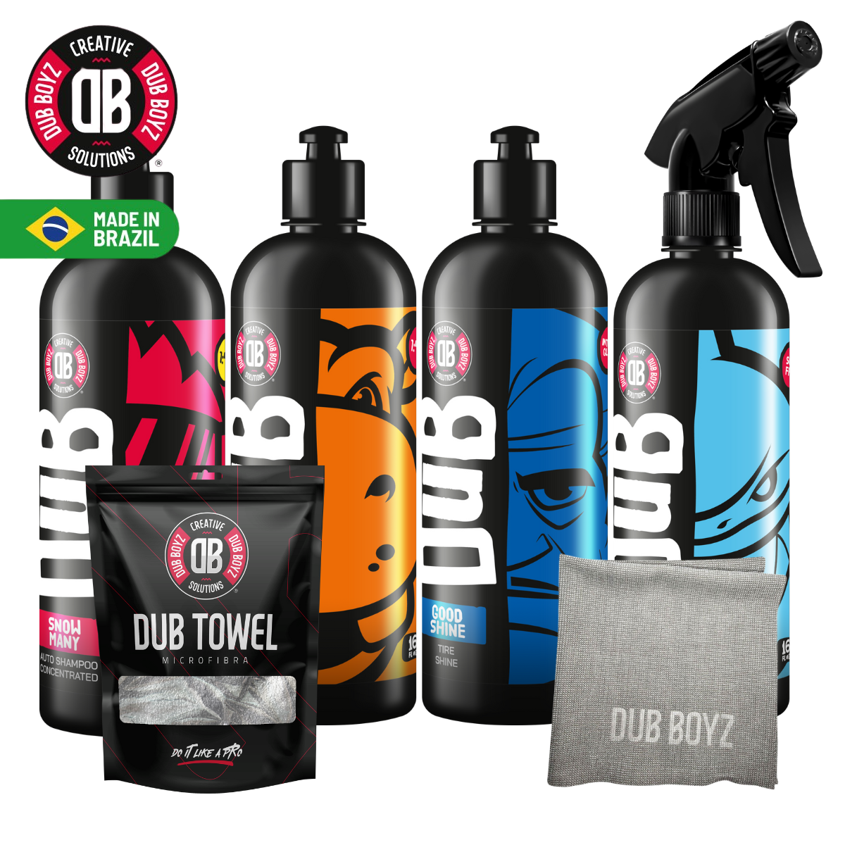 Dub Boyz Wash Kit 2 - Advanced Car Wash and Detailing Kit - Dubboyzus