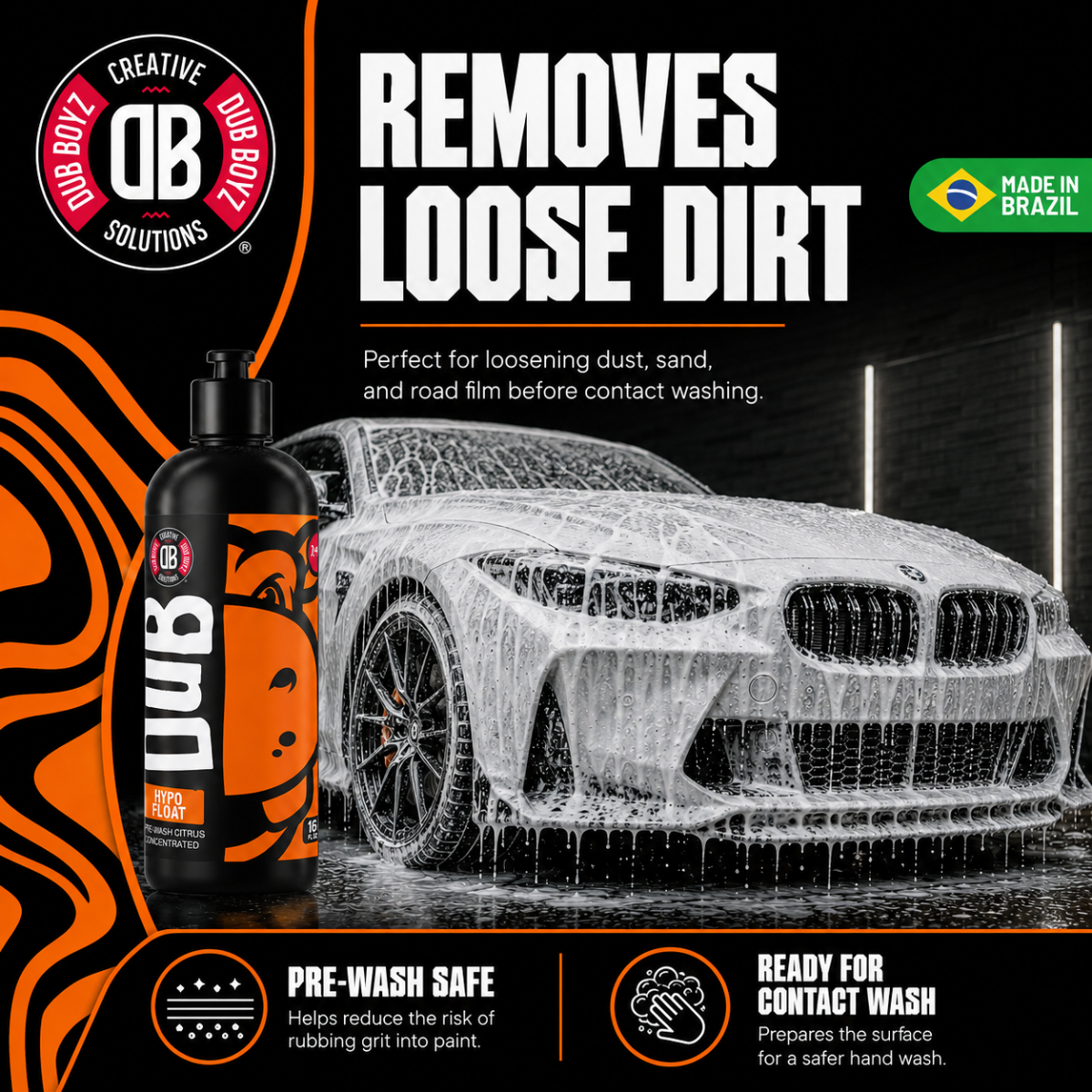 Dub Boyz Hypo Float Citrus Pre Wash Concentrate | Pre-Wash Soap