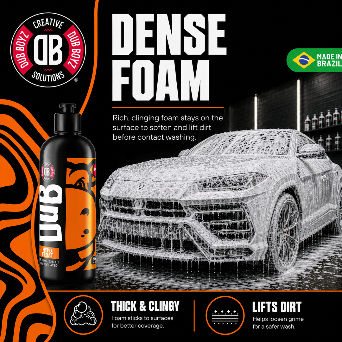 Dub Boyz Hypo Float Citrus Pre Wash Concentrate | Pre-Wash Soap